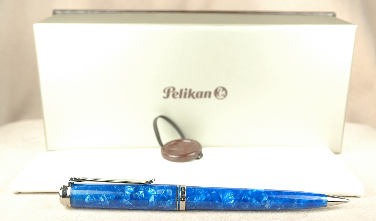 Pre-Owned Pens: 4932: Pelikan: Souverän K805 Vibrant Blue